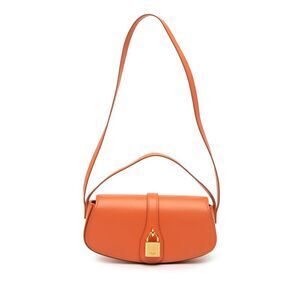 Celine Smooth Calfskin Tabou Clutch On Strap